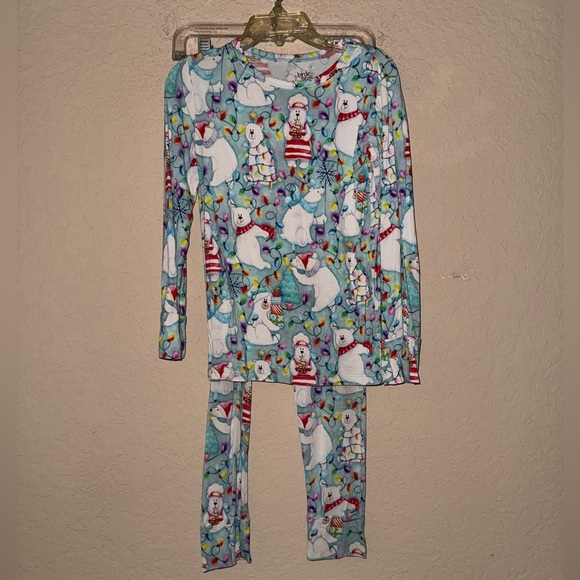 Birdie Bean Other - 🔹SOLD🔹Birdie Bean 2Pc Kids Christmas 🎄 Polar Bear Pajamas - Size 6T